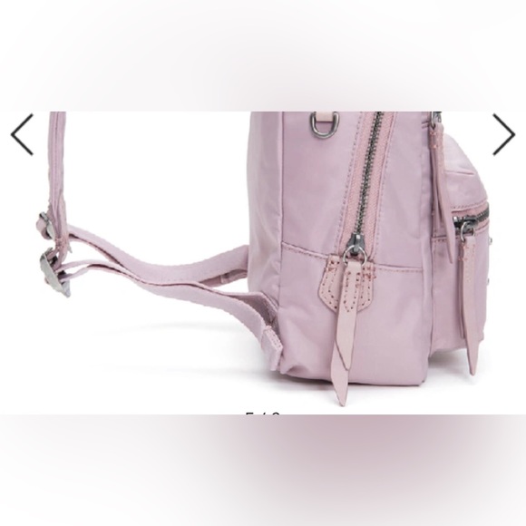 Frye Mini Ivy Nylon Backpack Lilac/Light Pink - Picture 4 of 6